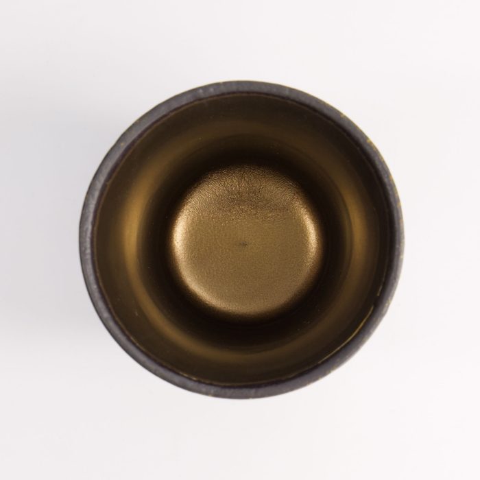 Tokyo Design Studio - Handgefertigte Teetasse - 8,5x 11 cm - 280 ml - Schwarz/Gold – Bild 2