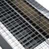 Konro Yakitori Grill aus Edelstahl mit Netz und Eisenstange - 64x24.5x25.5cm SYA-S Hergestellt in Japan – Bild 5