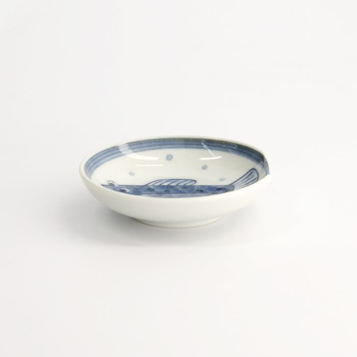 Tokyo Design Studio Mini Teller mit Stäbchenhalter - 9,4x2,3cm Kugelfisch – Bild 5