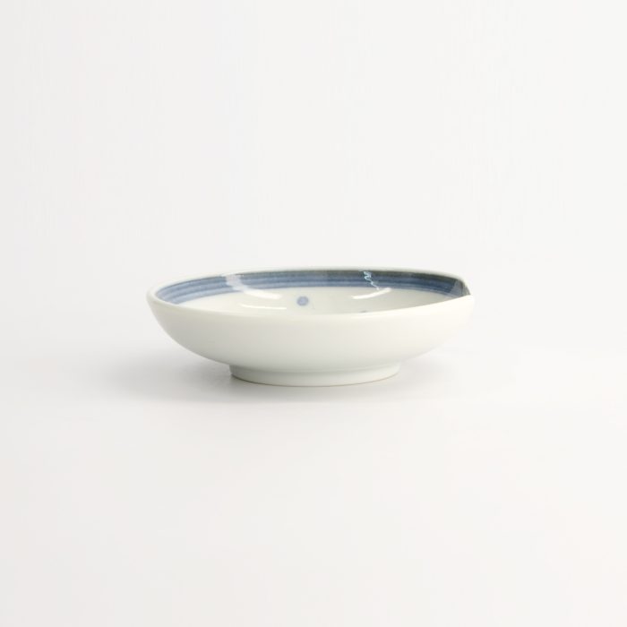 Tokyo Design Studio Mini Teller mit Stäbchenhalter - 9,4x2,3cm Kugelfisch – Bild 3