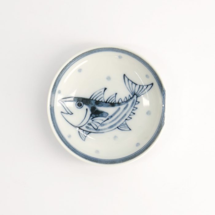 Tokyo Design Studio Mini Teller mit Stäbchenhalter - 9,4x2,3cm Bonito
