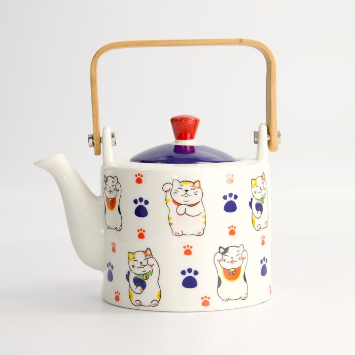 Tokyo Design Studio - Kawaii - Glückskatze - Teekanne - Geschenkset - 0,8lt – Bild 5