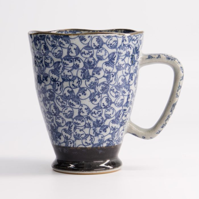 Tokyo Design Studio - Fan - Becher - Blau/Grau - 9x11 cm - 400 ml – Bild 2