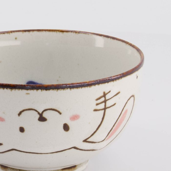 Tokyo Design Studio - Kawaii - Rabbit Usagi - Rosa - 13.2x7.3cm - 500ml – Bild 4
