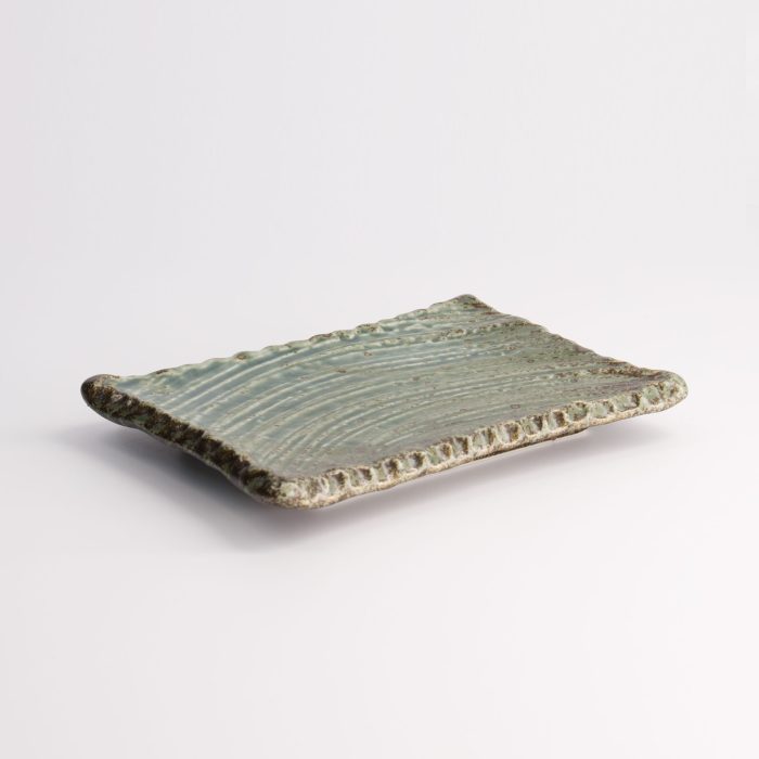 Tokyo Design Studio - Große Platte - Wabi Uguisu - 17.5x13x2.2cm – Bild 4