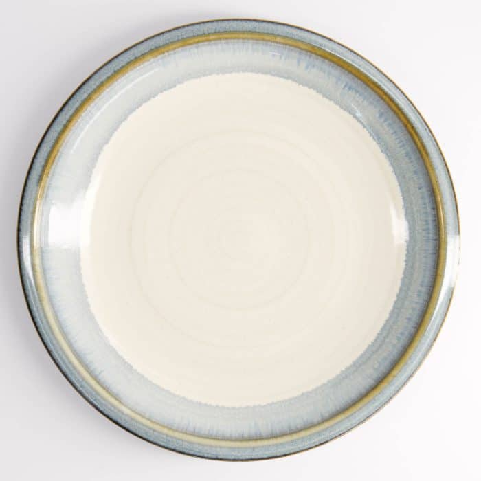 Tokyo Design Studio - Unkai - Groot Rond Bord - Wit - 24,8x3,5cm