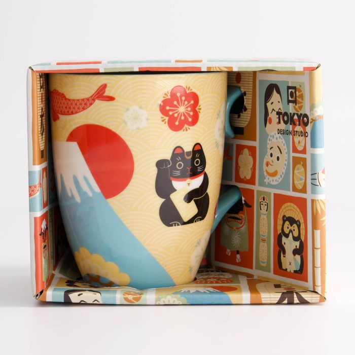 Tokyo Design Studio - Kawaii - Japan-B Tasse - W/Geschenkbox - 8,5x10,2cm - 380ml – Bild 4