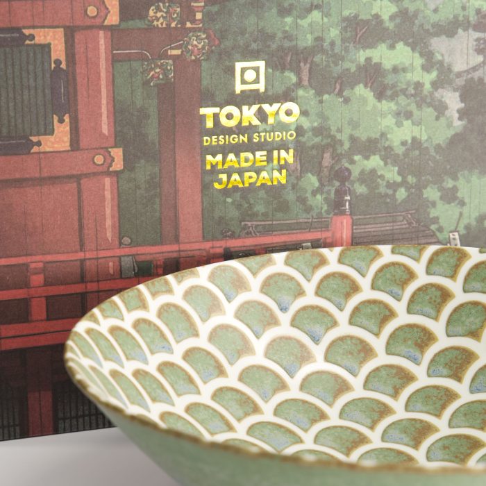 Tokyo Design Studio - Mixed Bowls - Vert Sauge Mermaid - 1-teiliges Ramen-Schalen-Set - 25,4x7,8 cm 1600 ml – Bild 4