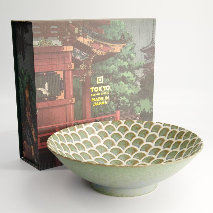 Tokyo Design Studio - Mixed Bowls - Vert Sauge Mermaid - 1-teiliges Ramen-Schalen-Set - 25,4x7,8 cm 1600 ml – Bild 6