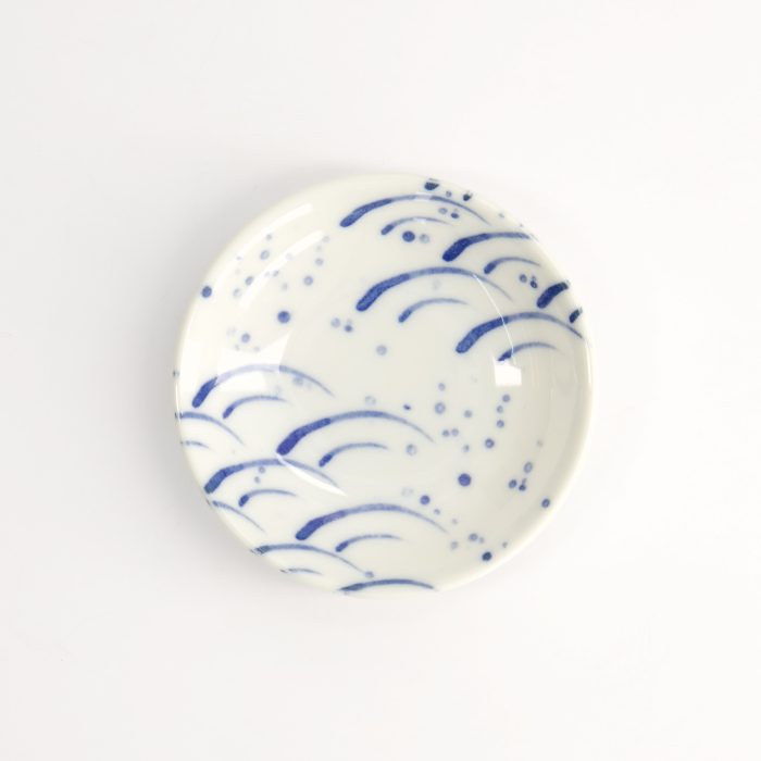 Tokyo Design Studio - Kawaii - Wellenblau - Saucenschale - 9x2,7cm – Bild 2