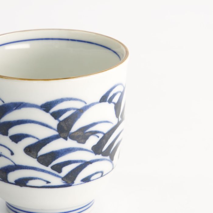 Tokyo Design Studio -Tasse - Blau/Weiß - 8x7,9 cm – Bild 4