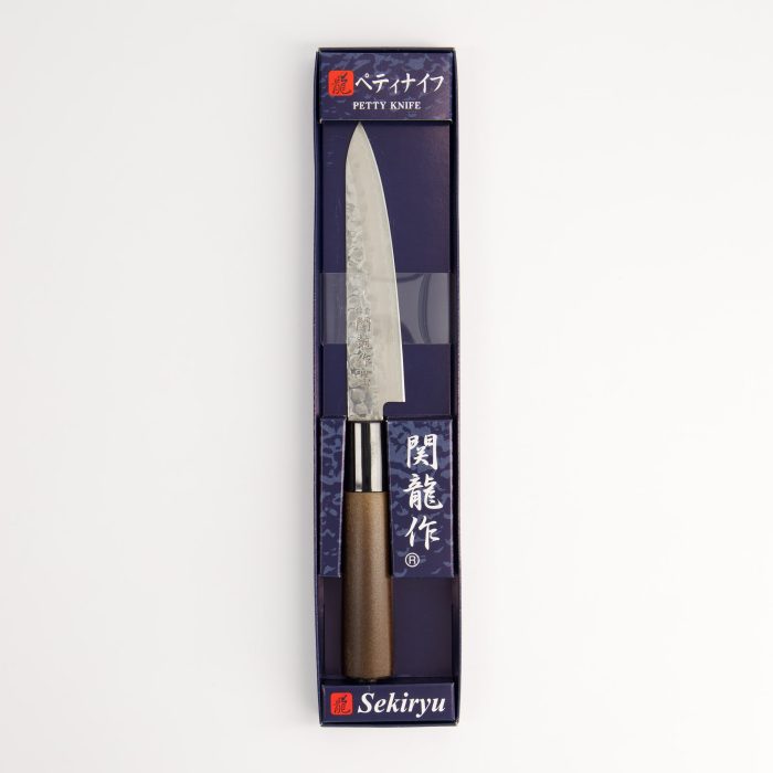 Edelstahl Messer - Petty - Hammered Style - 12cm – Bild 5