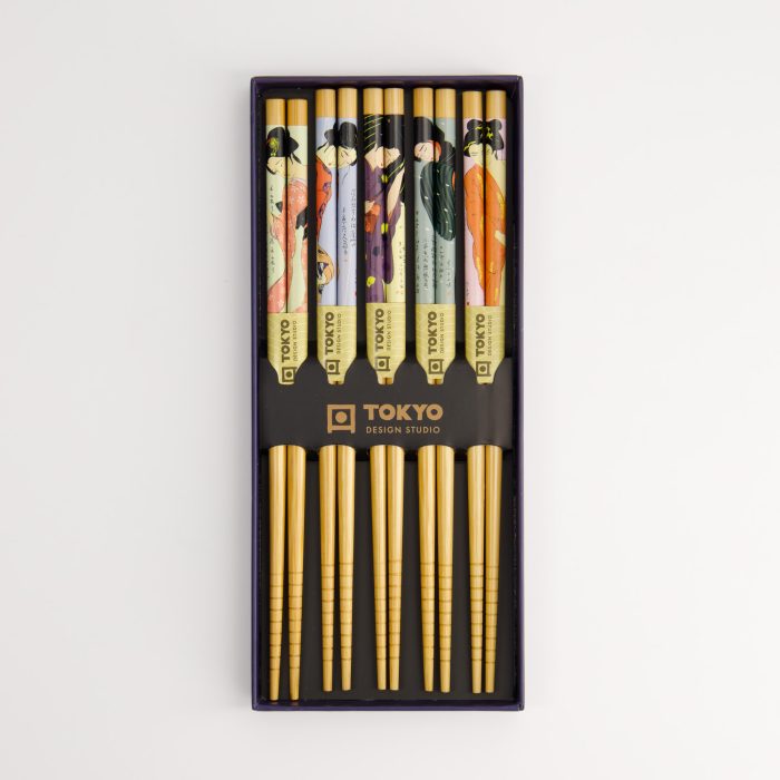Tokyo Design Studio - Essstäbchen - Geschenkset/5 - Geisha – Bild 2