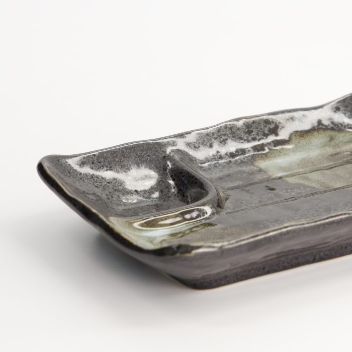 Tokyo Design Studio - Geteiltes Teller - Schwarz - 17x11x2,5cm – Bild 4