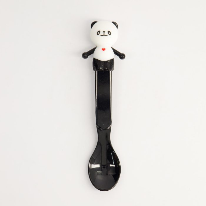 Kinderlöffel Panda - Schwarz - 16,5 cm – Bild 3