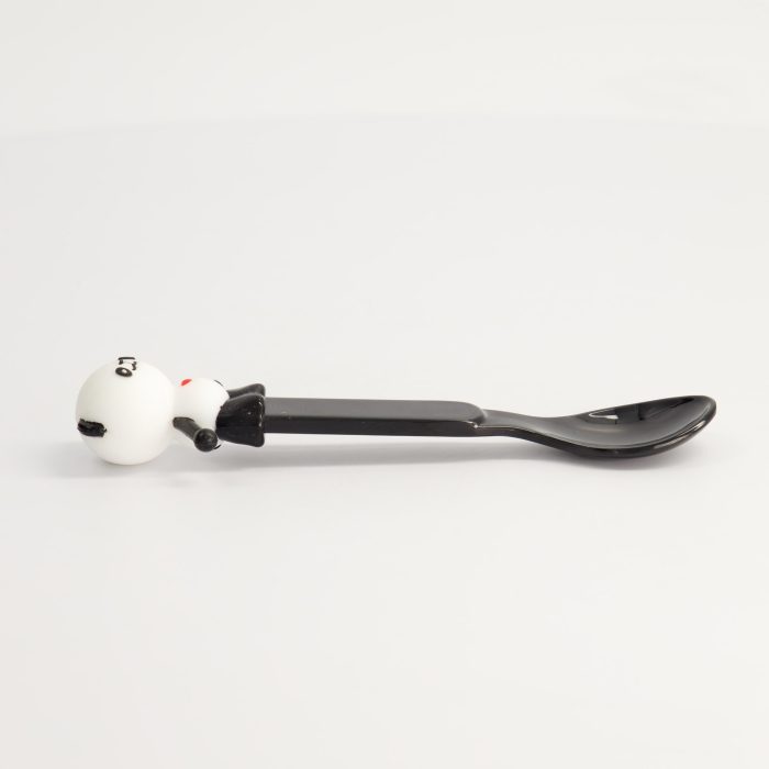 Kinderlöffel Panda - Schwarz - 16,5 cm – Bild 2