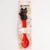 Kinderlöffel Katze - Schwarz - 16,5 cm