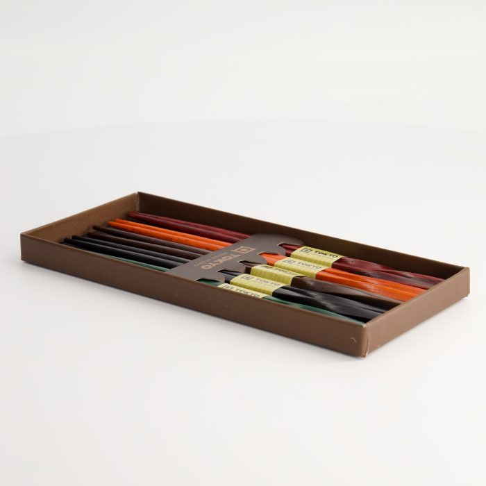 Tokyo Design Studio - Essstäbchen - Geschenkset/5 - Gedrehte Farben – Bild 4