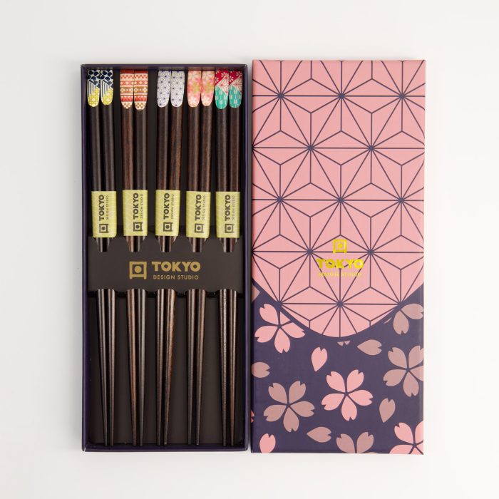Tokyo Design Studio - Essstäbchen - Geschenkset/5 - Holz – Bild 2