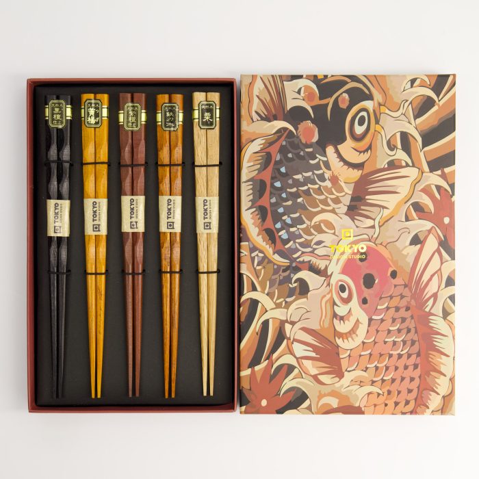 Tokyo Design Studio - Essstäbchen - Geschenkset/5 - Holz – Bild 2