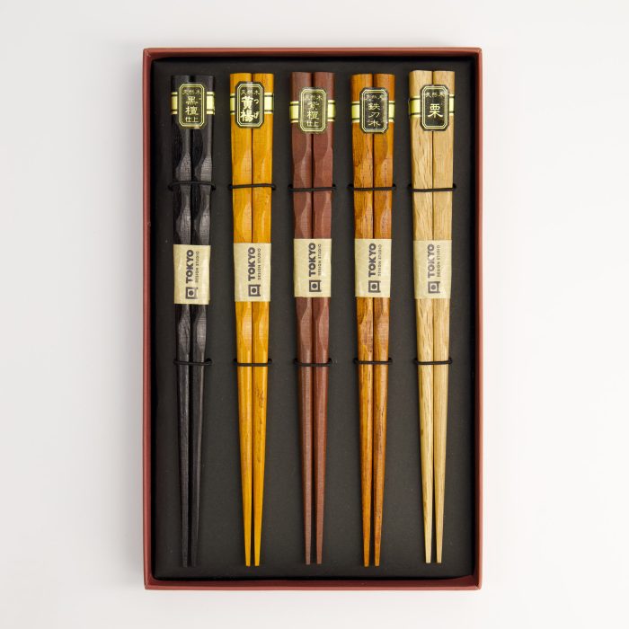 Tokyo Design Studio - Essstäbchen - Geschenkset/5 - Holz – Bild 3
