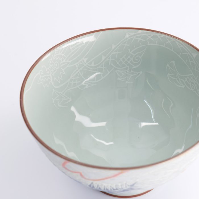 Tokyo Design Studio - Kawaii - Reisschale - Luster Drache - 11,5x6cm - 300ml - Blau – Bild 5