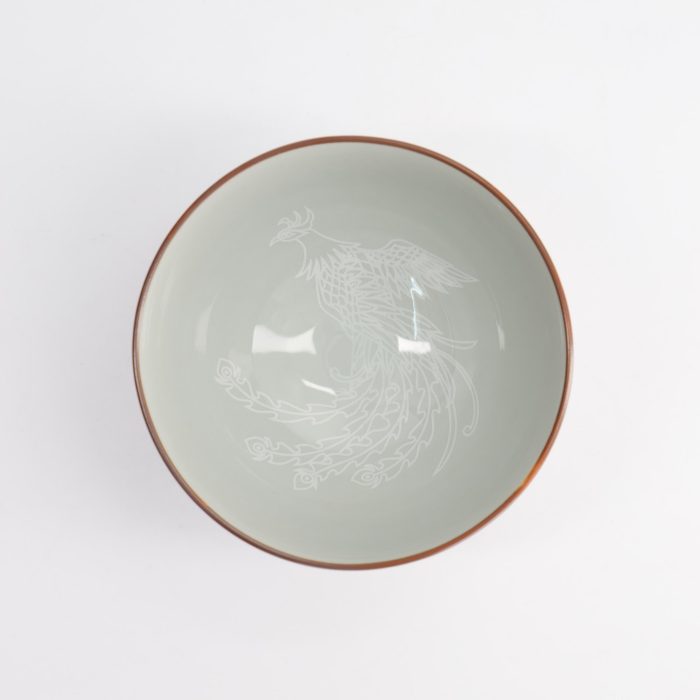 Tokyo Design Studio - Kawaii - Reisschale - Luster Phoenix - 11.5x6cm - 300ml - Lila – Bild 2