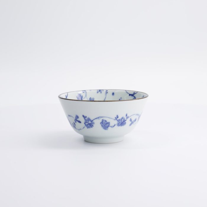 Tokyo Design Studio - Natsu Karakusa - Reisschale - Blau/Weiß - 12x6,4cm – Bild 3