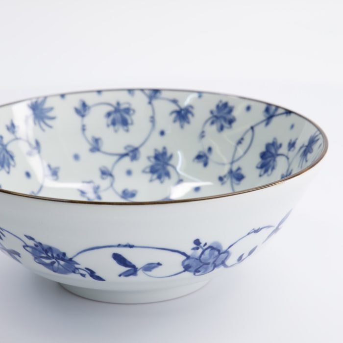 Tokyo Design Studio - Natsu - Karakusa - Ramen Schale - Blau/Weiß - 21x7,8cm - 1000ml – Bild 4
