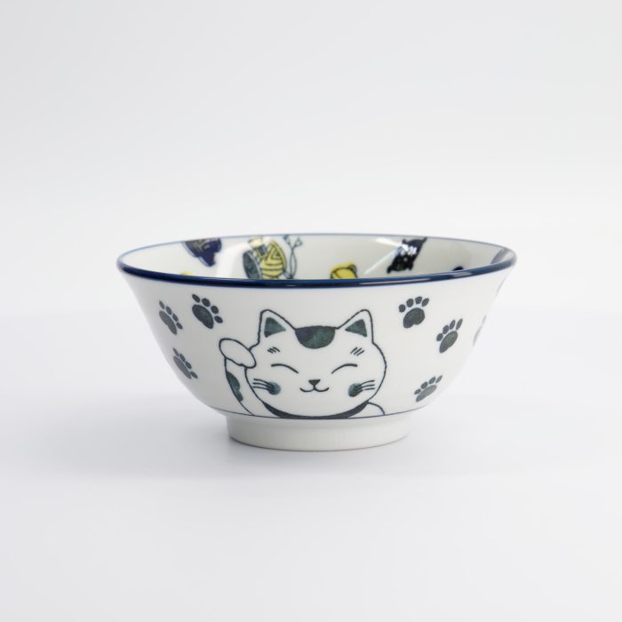 Titel: Kawaii - Glückskatze - Neko Schüssel - Blau - 15x7cm - 500ml – Bild 4