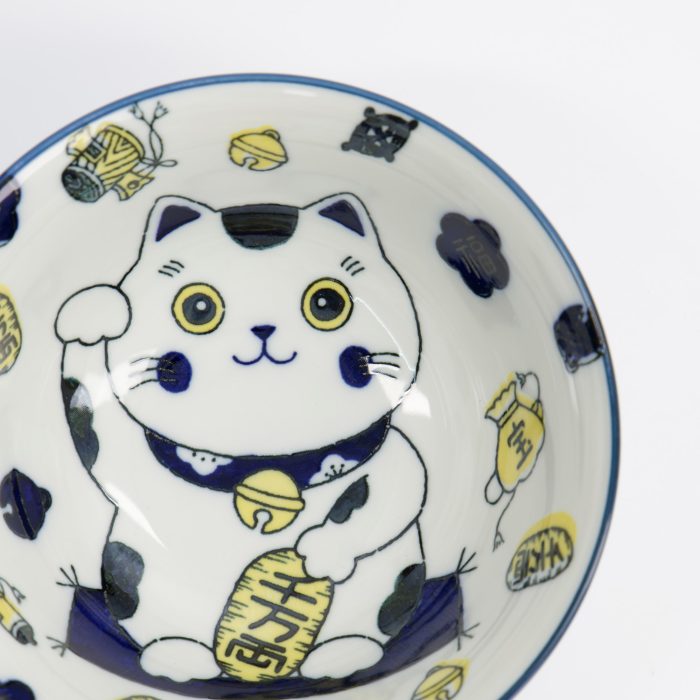 Titel: Kawaii - Glückskatze - Neko Schüssel - Blau - 15x7cm - 500ml – Bild 3