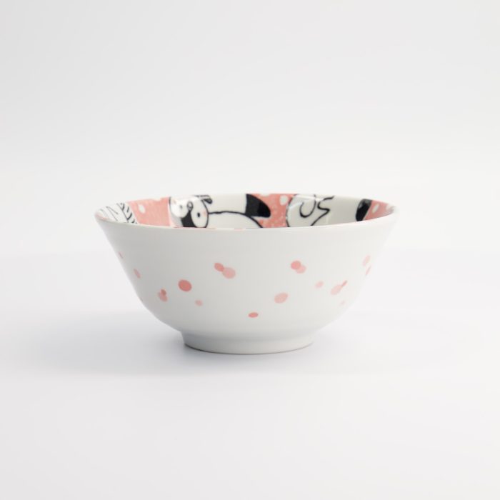 Tokyo Design Studio - Kawaii - Tayo Schüssel - Tiere - Rosa - 15.5x6.8cm - 500ml – Bild 3