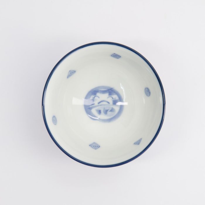 Tokyo Design Studio - Kawaii - Reisschale - 11,3x5,8cm - 300ml - Daruma-Schale - Blau – Bild 2