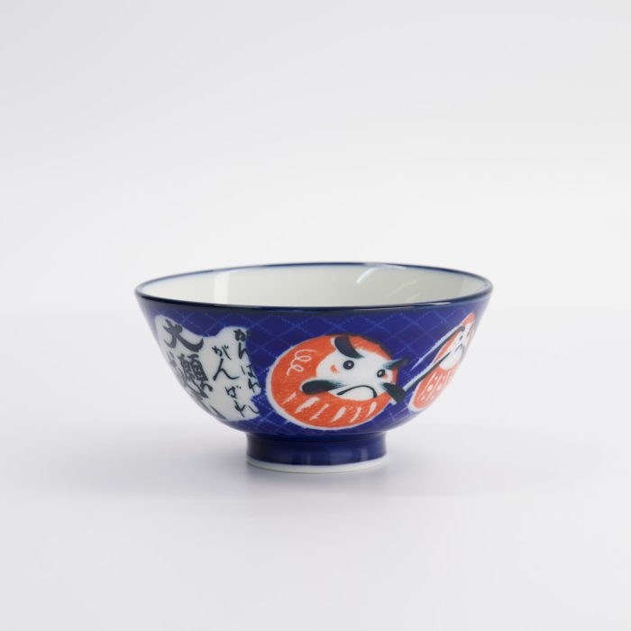 Tokyo Design Studio - Kawaii - Reisschale - 11,3x5,8cm - 300ml - Daruma-Schale - Blau – Bild 3
