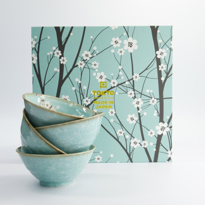 Tokyo Design Studio - Sakura - Schüssel - 13x6cm - 350ml - Set von 4 – Bild 4