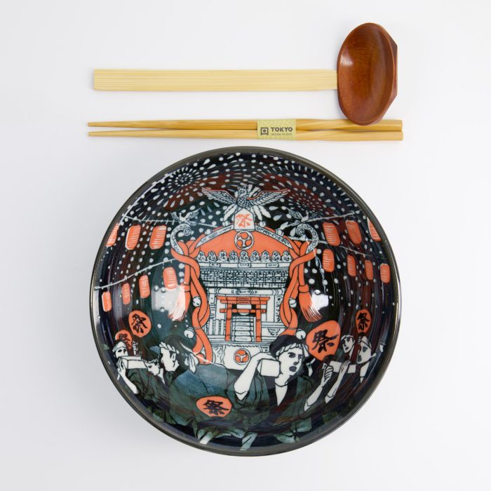 Tokyo Design Studio - Matsuri - 3-teiliges Ramen-Schalen-Set - 20,5x8cm - 1250ml – Bild 2