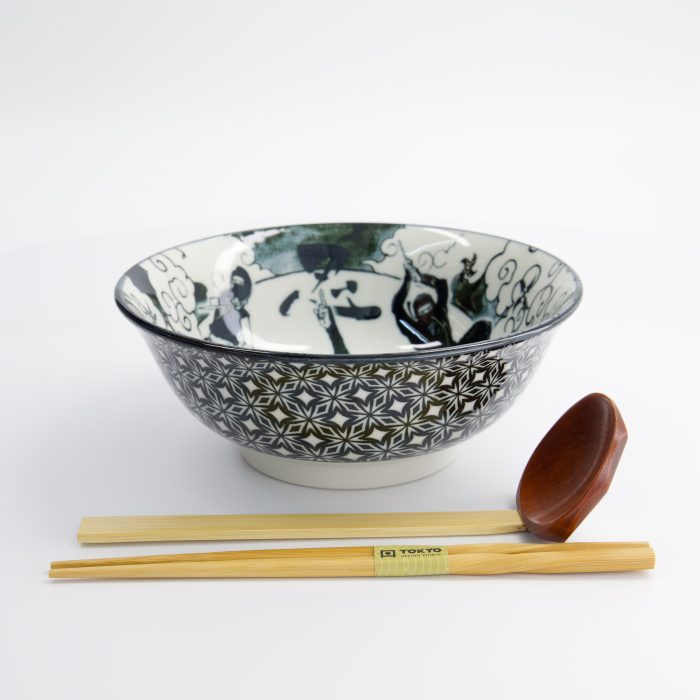 Tokyo Design Studio - Asakusa - 3-teiliges Ramen-Geschenkset - 20,5x8cm - 1250ml - Ninja – Bild 3