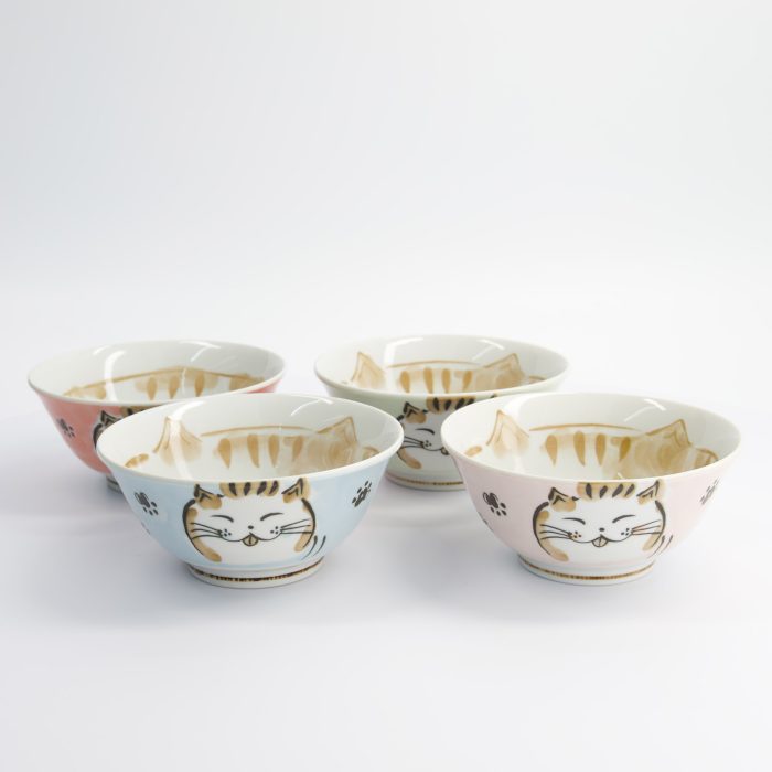 Tokyo Design Studio - Gemischte Schalen - Kawaii - 4 Stück - Geschenkset - 15x7cm - 500ml – Bild 3