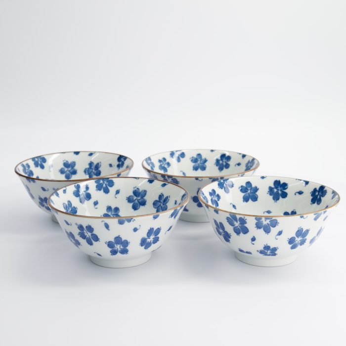 Tokyo Design Studio - Hana Chirashi - Schalen-Set - 4er-Set - 15x7cm - 500ml – Bild 3