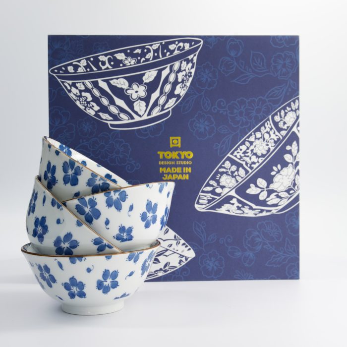 Tokyo Design Studio - Hana Chirashi - Schalen-Set - 4er-Set - 15x7cm - 500ml – Bild 4