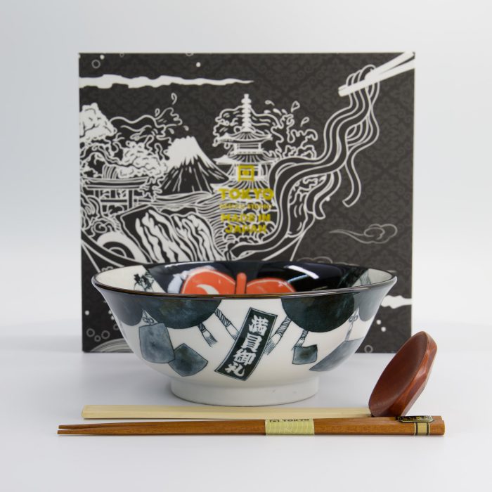 Tokyo Design Studio - Asakusa - 3-teiliges Ramen Geschenkset - 20,5x8cm - 1250ml - Sumo – Bild 3