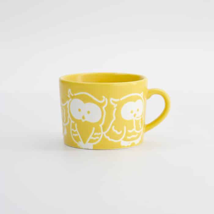 Tokyo Design Studio - Kawaii - Eulenbecher - Gelb - 8x6cm – Bild 2