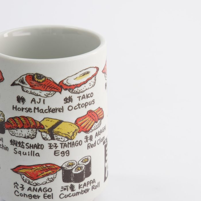 Tokyo Design Studio - Becher Emboss Sushi - 7.2x10.2cm - 260ml – Bild 4