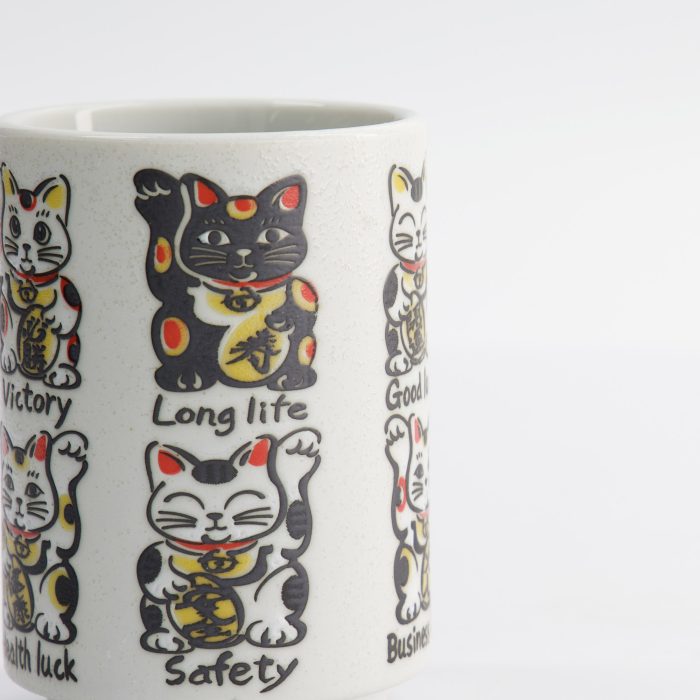 Tokyo Design Studio - Becher mit Prägung Lucky Cats - 7.2x10.2cm - 260ml – Bild 4