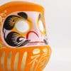 Orange Daruma-Puppe - 40 cm – Bild 3