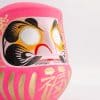 Japanische Glückspuppe Daruma – Rosa Daruma Puppe – 40 cm – Bild 3