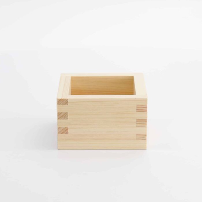 Wooden Sake Cup Masu Fuji – 8,2 x 8,2 x 5 cm – Bild 2