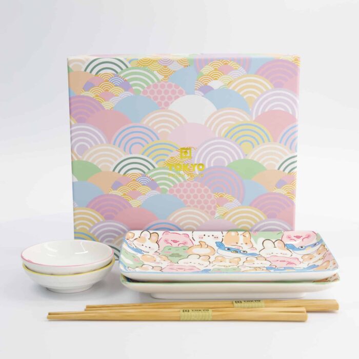 Kawaii - Tiere - Sushi Geschenkset – 6 Stück – Bild 4
