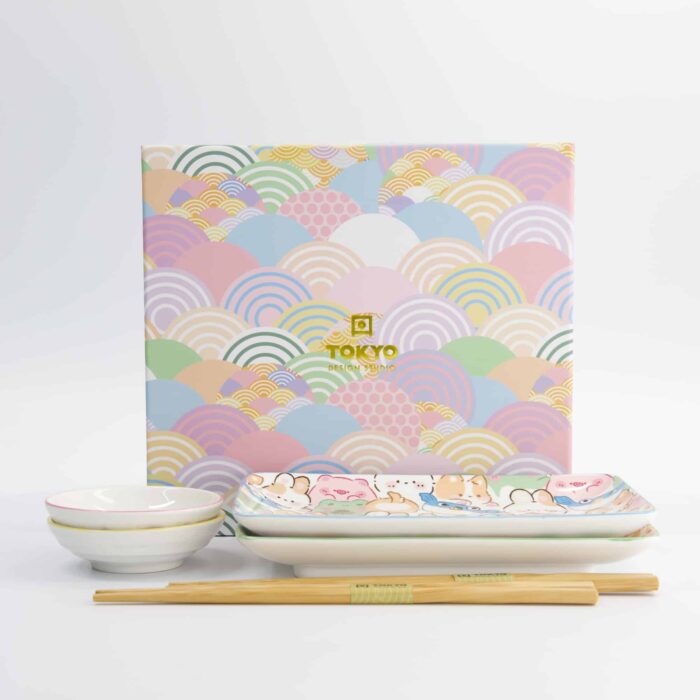 Kawaii - Tiere - Sushi Geschenkset – 6 Stück – Bild 8