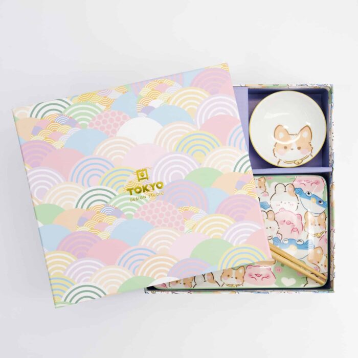 Kawaii - Tiere - Sushi Geschenkset – 6 Stück – Bild 9